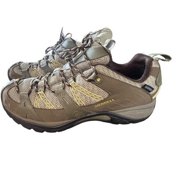 Merrell Shoes Performance Women's Sz 11 Brindle Hiking Vibram Trail Shoe  J52410 - Picture 1 of 9